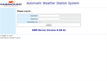 Tablet Screenshot of betastations.fairmountweather.com